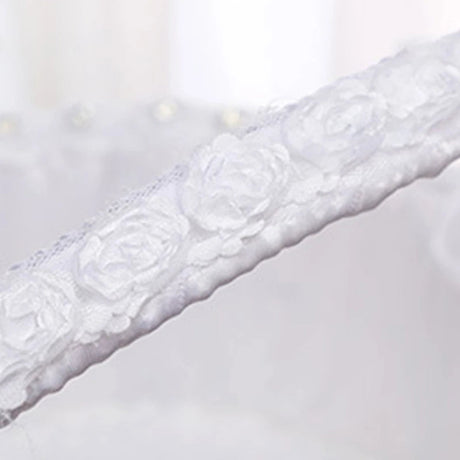 Royal Lace Flower Girl Basket I'm Getting Married.