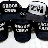 Groom Crew Game Over Cap I'm Getting Married.