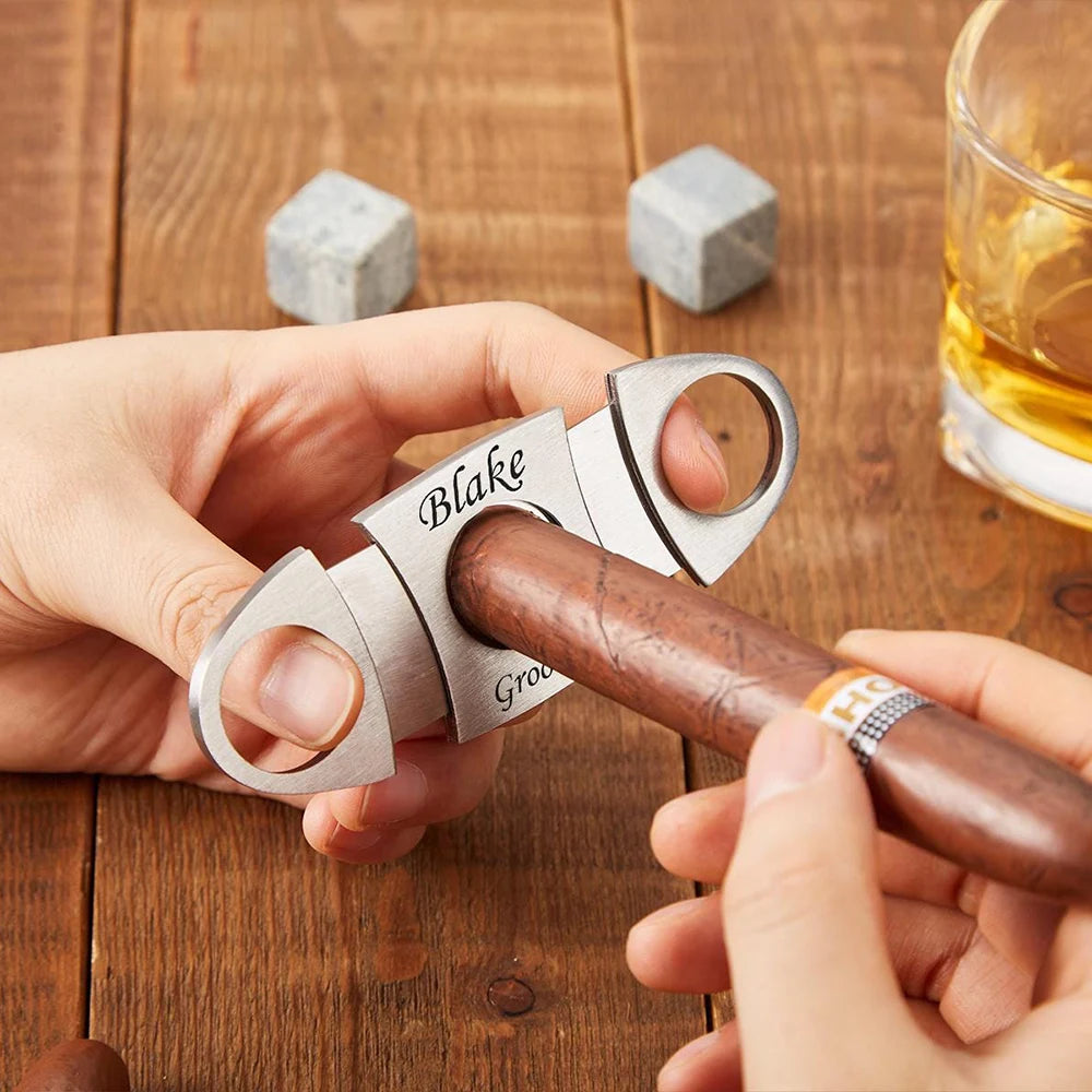Personalised Groomsmen Cigar Cutter I'm Getting Married.