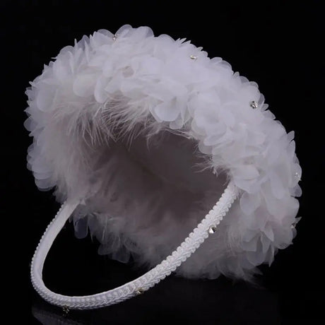 Royal Lace Flower Girl Basket I'm Getting Married.