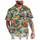 Custom Face Hawaiian Shirt (BUCKS or Perfect Couple Idea)