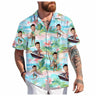 Custom Face Hawaiian Shirt (BUCKS or Perfect Couple Idea)
