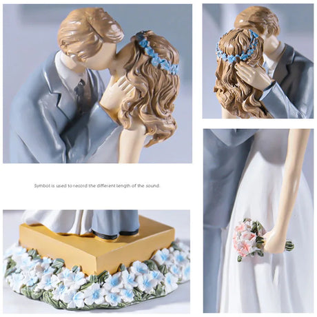 Romantic Style Couple Cake Topper I'm Getting Married.