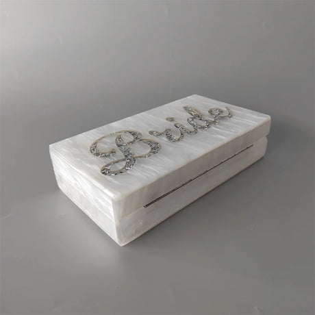 Bride Vintage Acrylic Clutch – A Bridal Statement Piece I'm Getting Married.