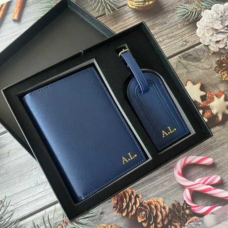 Personalised Initials Passport Cover & Luggage Tag I'm Getting Married.