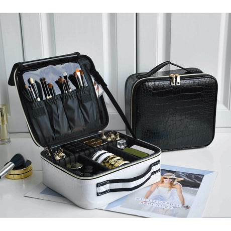 Multi-Functional PU Leather Travel Makeup Bag I'm Getting Married.