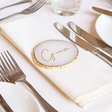 Personalised Resin Agate Coasters Place Cards I'm Getting Married.