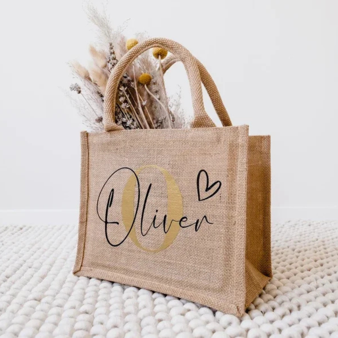 Personalised Canvas Wedding Day Gift Bag I'm Getting Married.