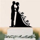 Acrylic Wedding Cake Topper Set - I'm Getting Married