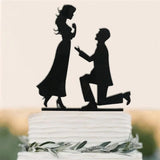 Acrylic Wedding Cake Topper Set - I'm Getting Married