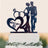 Acrylic Wedding Cake Topper Set - I'm Getting Married