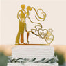 Acrylic Wedding Cake Topper Set - I'm Getting Married