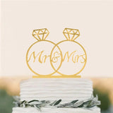 Acrylic Wedding Cake Topper Set - I'm Getting Married