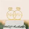 Acrylic Wedding Cake Topper Set - I'm Getting Married