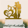 Acrylic Wedding Cake Topper Set - I'm Getting Married