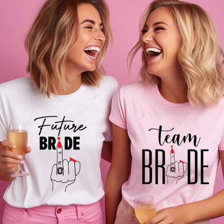Bride & Squad Wedding Celebration Tee - I'm Getting Married