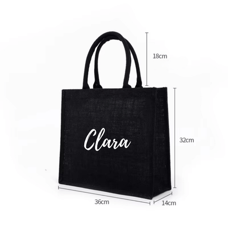 Canvas Bridesmaid Personalised Tote Bag - I'm Getting Married