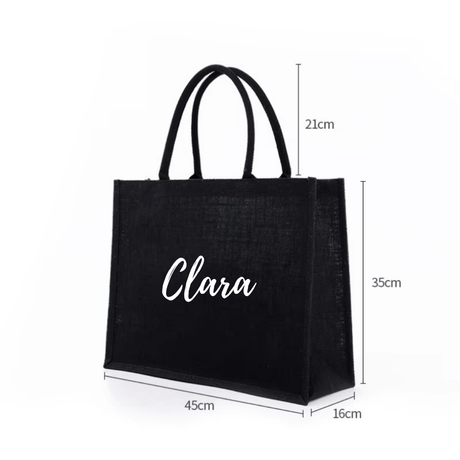 Canvas Bridesmaid Personalised Tote Bag - I'm Getting Married