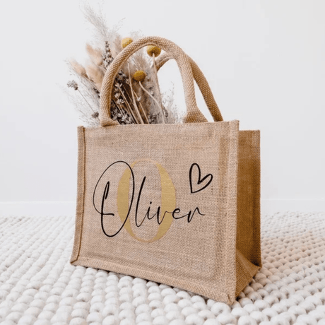 Canvas Personalised Wedding Day Gift Bag - I'm Getting Married
