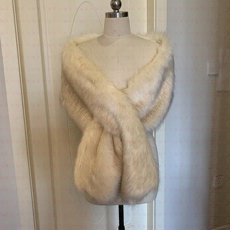 Wedding Faux Fur Cape for the Winter Weddings I'm Getting Married.