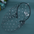 Charming Black & White Bridal Birdcage Veil Headband - I'm Getting Married