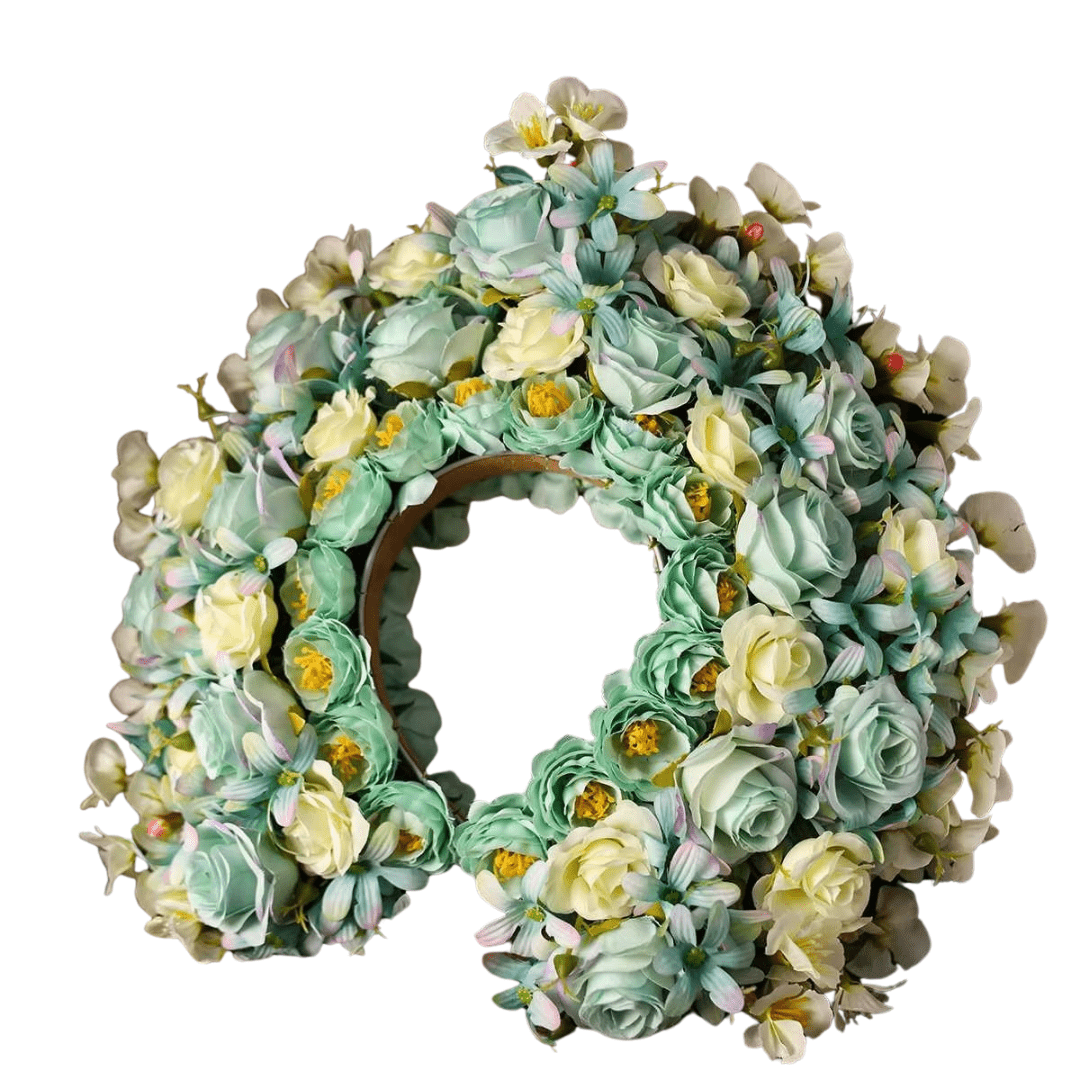 Colorful Flower Wreath for Women - Wedding Party Hair Flower Wreath Bride - I'm Getting Married