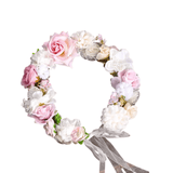 Colorful Flower Wreath for Women - Wedding Party Hair Flower Wreath Bride - I'm Getting Married