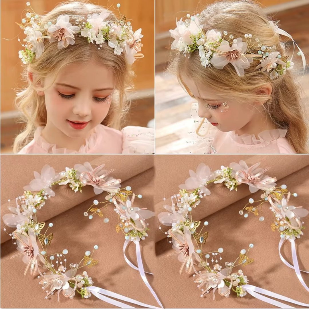 Vintage Wedding Flower Girl Crowns I'm Getting Married.