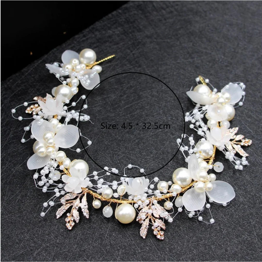 Vintage Wedding Flower Girl Crowns