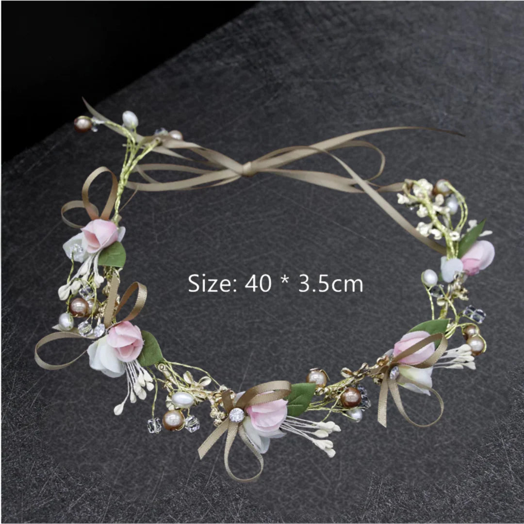 Vintage Wedding Flower Girl Crowns