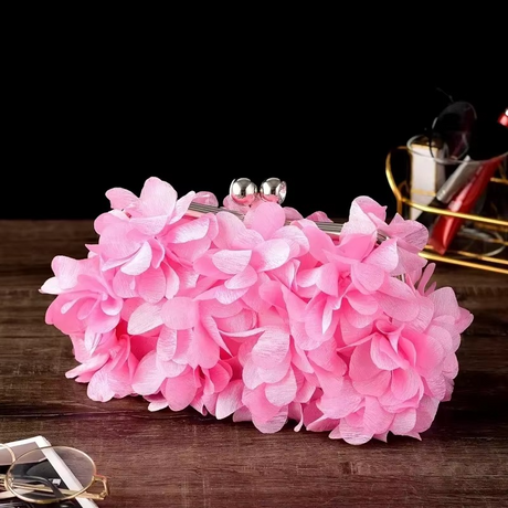 Floral Wedding Wedding Day Clutch Bag I'm Getting Married.
