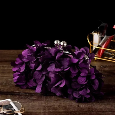 Floral Wedding Wedding Day Clutch Bag I'm Getting Married.