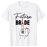 Bride & Squad Wedding Celebration Tee I'm Getting Married.