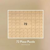 Personalised Wooden Puzzle Guest Book I'm Getting Married.