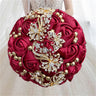 Elegant Cream Artificial Bridal Wedding Bouquet - I'm Getting Married