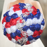 Elegant Cream Artificial Bridal Wedding Bouquet - I'm Getting Married
