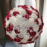 Elegant Cream Artificial Bridal Wedding Bouquet - I'm Getting Married