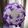 Elegant Cream Artificial Bridal Wedding Bouquet - I'm Getting Married