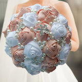 Elegant Cream Artificial Bridal Wedding Bouquet - I'm Getting Married