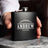 Engraved Best Men Black Hip Flask Set - I'm Getting Married