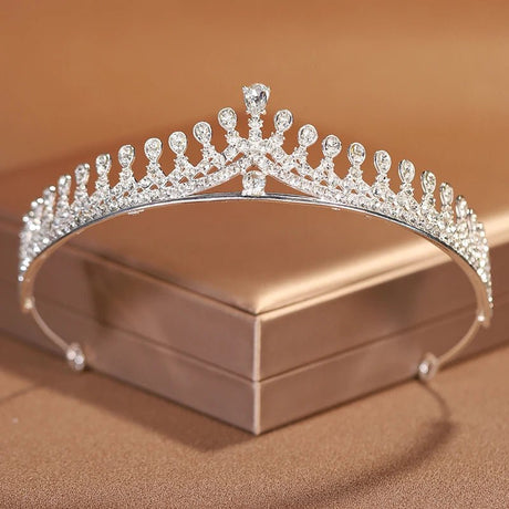 Itacazzo Bridal Headwear Silver - Colour Women's Fashion Wedding Crown Birthday Tiaras - I'm Getting Married