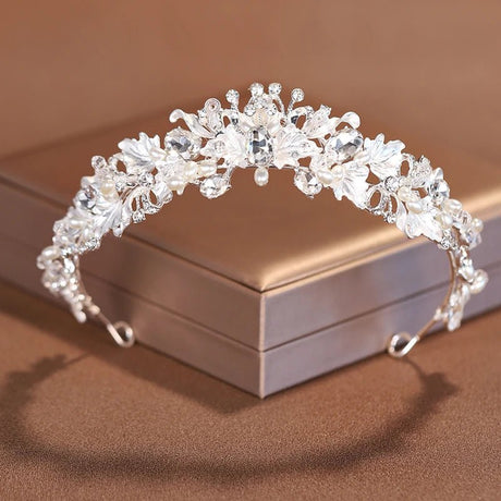 Itacazzo Bridal Headwear Silver - Colour Women's Fashion Wedding Crown Birthday Tiaras - I'm Getting Married