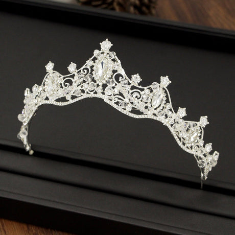 Itacazzo Bridal Headwear Silver - Colour Women's Fashion Wedding Crown Birthday Tiaras - I'm Getting Married