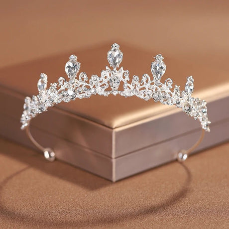Itacazzo Bridal Headwear Silver - Colour Women's Fashion Wedding Crown Birthday Tiaras - I'm Getting Married