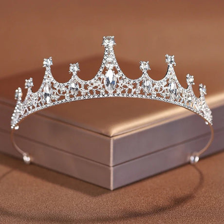 Itacazzo Bridal Headwear Silver - Colour Women's Fashion Wedding Crown Birthday Tiaras - I'm Getting Married