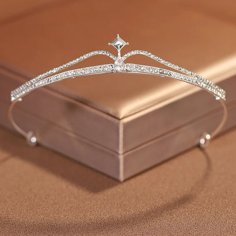 Itacazzo Bridal Headwear Silver - Colour Women's Fashion Wedding Crown Birthday Tiaras - I'm Getting Married