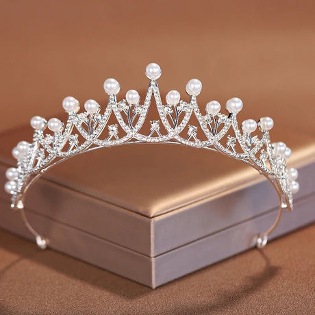 Itacazzo Bridal Headwear Silver - Colour Women's Fashion Wedding Crown Birthday Tiaras - I'm Getting Married