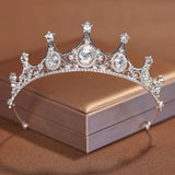 Itacazzo Bridal Headwear Silver - Colour Women's Fashion Wedding Crown Birthday Tiaras - I'm Getting Married