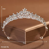 Itacazzo Bridal Headwear Silver - Colour Women's Fashion Wedding Crown Birthday Tiaras - I'm Getting Married