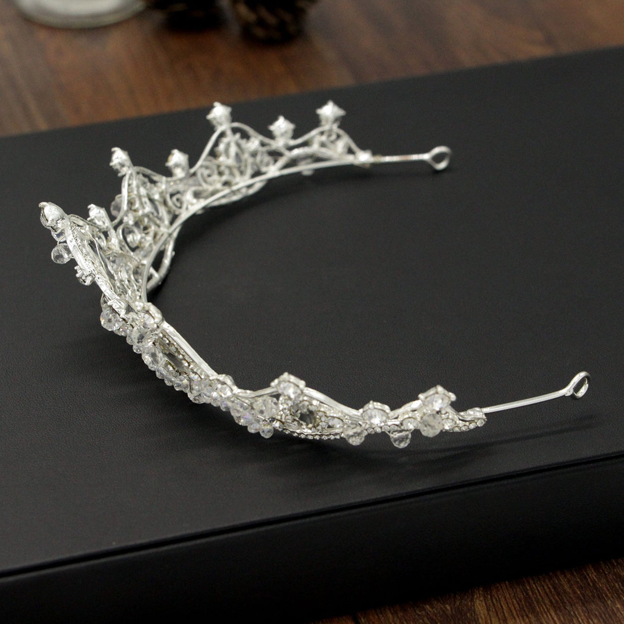 Itacazzo Bridal Headwear Silver - Colour Women's Fashion Wedding Crown Birthday Tiaras - I'm Getting Married